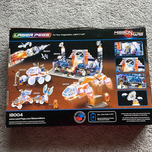 Mission Mars Mission Control Light Up Lego Set - Picture 2 of 6